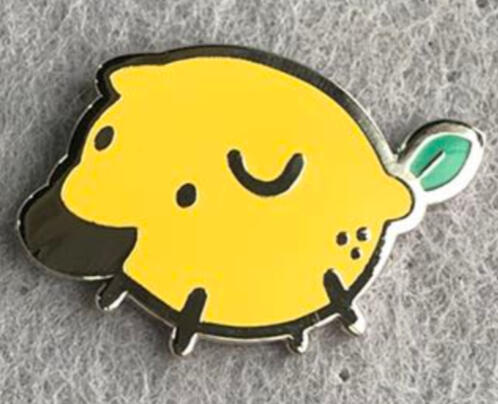 Lemon pig enamel pins (Original)
